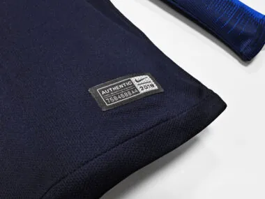 Retro 2018 France home long sleeves Jersey (S-2XL)