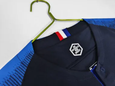 Retro 2018 France home long sleeves Jersey (S-2XL)
