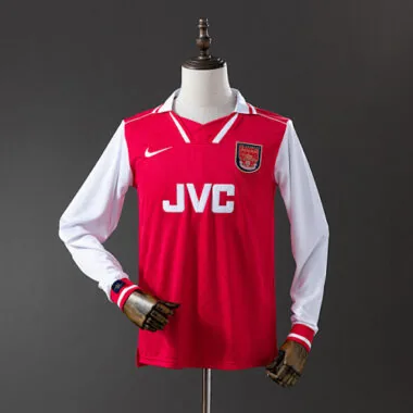 Retro Arsenal 1996/97 Home Long Sleeve soccer jerseys