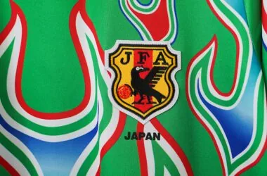 Retro Japan 1998 Green Long sleeve Goalkeeper soccer Jersey