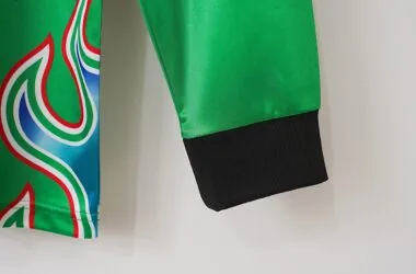 Retro Japan 1998 Green Long sleeve Goalkeeper soccer Jersey
