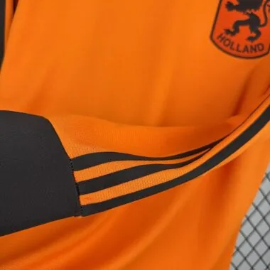 Retro Netherlands 1980 Home long sleeve Soccer Jersey (S-XXL)