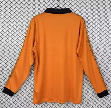 Retro Wolverhampton Wanderers 1980/81 home Long Sleeve Jersey (S-2XL)