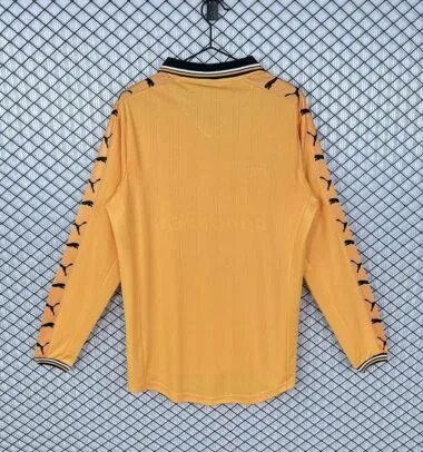 Retro Wolverhampton Wanderers 1998/99 home Long Sleeve Jersey (S-2XL)