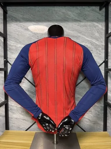 Spain 2026 World Cup Home Long Sleeve player version Jersey (S-4XL)
