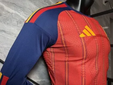Spain 2026 World Cup Home Long Sleeve player version Jersey (S-4XL)