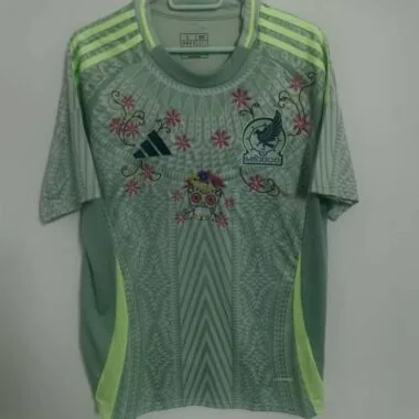 25-26 embroidered flowers Jersey
