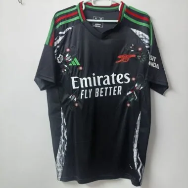 25-26 embroidered flowers Jersey