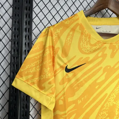 Camiseta amarilla de portero de la selección de Portugal para la Eurocopa de 2024