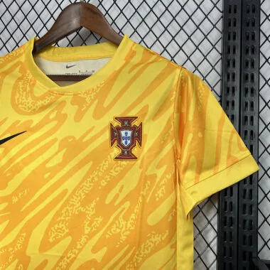 Camiseta amarilla de portero de la selección de Portugal para la Eurocopa de 2024