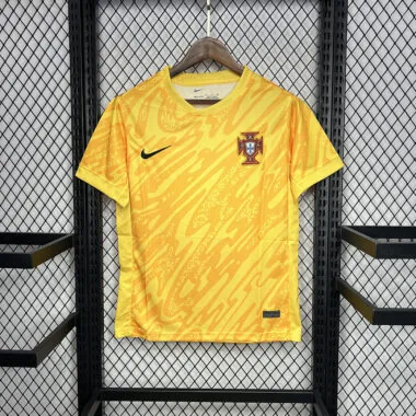Camiseta amarilla de portero de la selección de Portugal para la Eurocopa de 2024