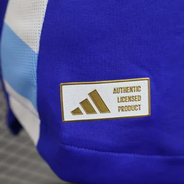 2024 Argentina away blue player version jersey