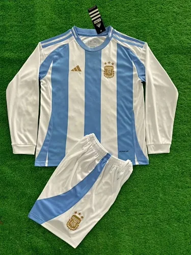 2024 Argentina home long sleeve kid kit
