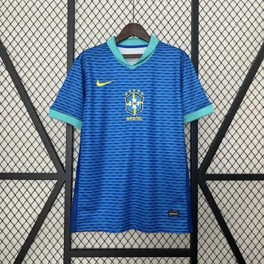 2024 Brazil away soccer jersey