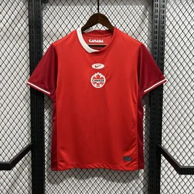 2024 Canada home red soccer jersey