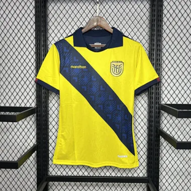 2024 Ecuador home yellow jersey