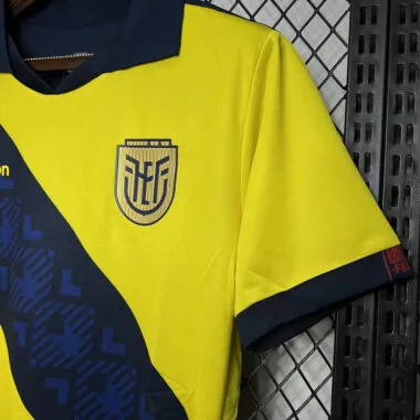 2024 Ecuador home yellow jersey