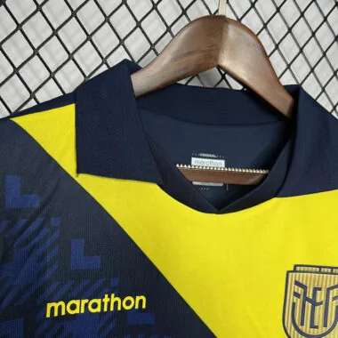 2024 Ecuador home yellow jersey