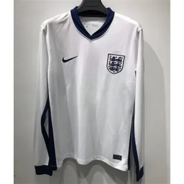 2024 England home long sleeve jersey