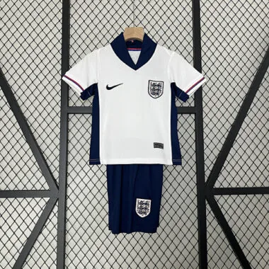 2024 England home white kid kit