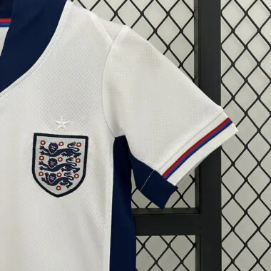 2024 England home white kid kit