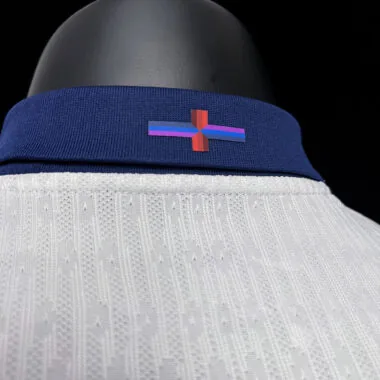 2024 England home white player version jersey