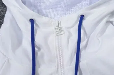 2024 England white windbreaker