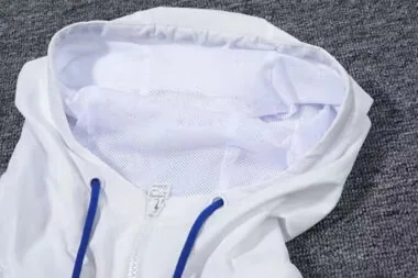 2024 England white windbreaker