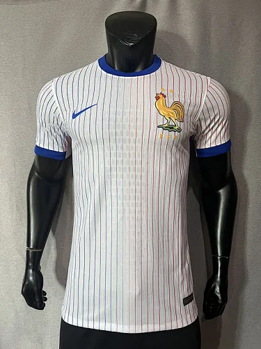 2024 France away white player version jersey