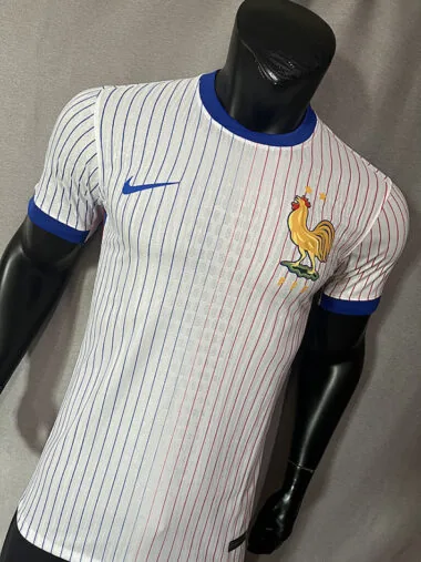 2024 France away white player version jersey