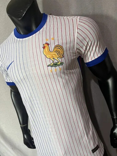 2024 France away white player version jersey