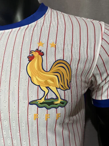 2024 France away white player version jersey