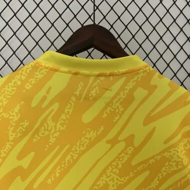 2024 France yellow goalkeeper jersey