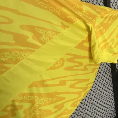 2024 France yellow goalkeeper jersey