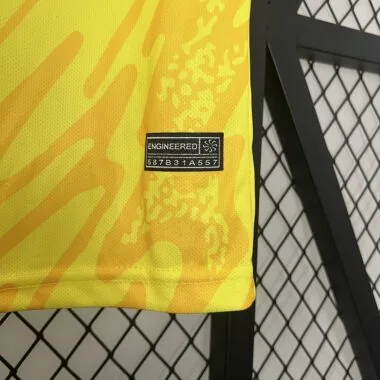 2024 France yellow goalkeeper jersey