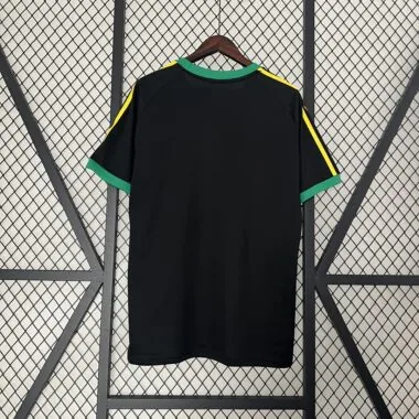 Camiseta de entrenamiento negra de Jamaica 2024