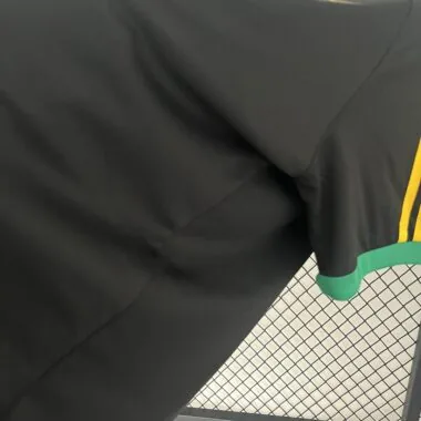 Camiseta de entrenamiento negra de Jamaica 2024