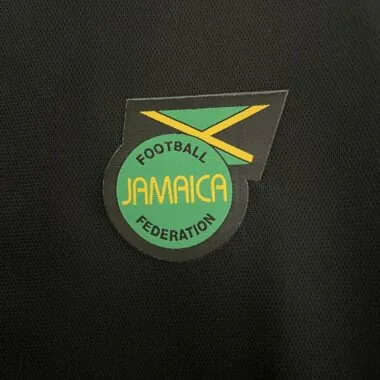 Camiseta de entrenamiento negra de Jamaica 2024