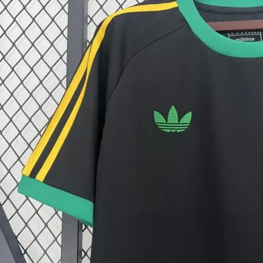 Camiseta de entrenamiento negra de Jamaica 2024