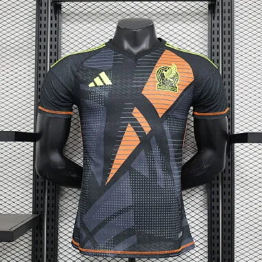 2024 Mexico black goalkeeper player version jersey
