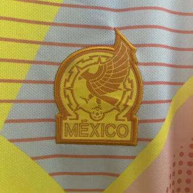 2024 Mexico yellow goalkeeper jersey