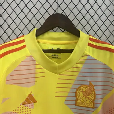 2024 Mexico yellow goalkeeper jersey