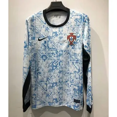 2024 Portugal away long sleeve soccer jersey
