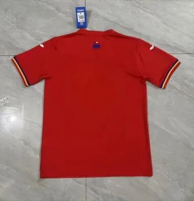 2024 Romania away red Jersey