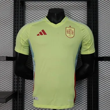 Maillot jaune de l'équipe d'Espagne (à l'extérieur) 2024, version joueur