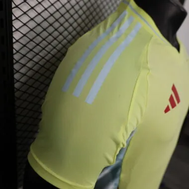 2024 Spain away yellow player version jersey