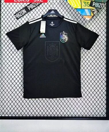2024 Spain black special jersey
