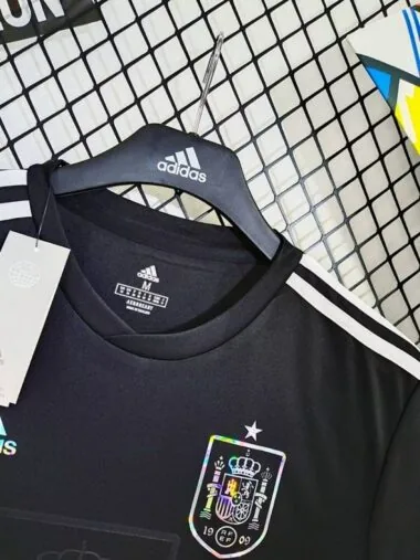 2024 Spain black special jersey
