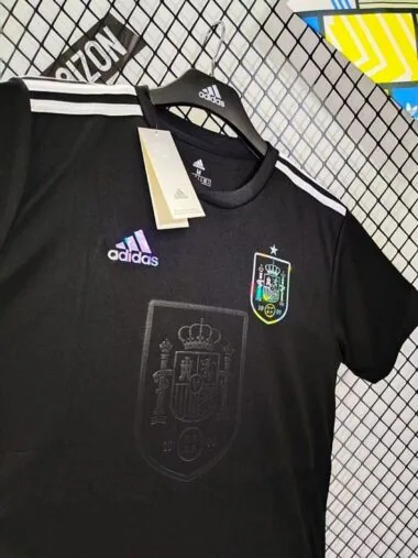 2024 Spain black special jersey