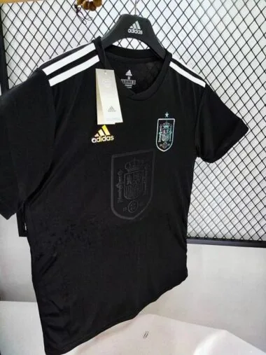 2024 Spain black special jersey